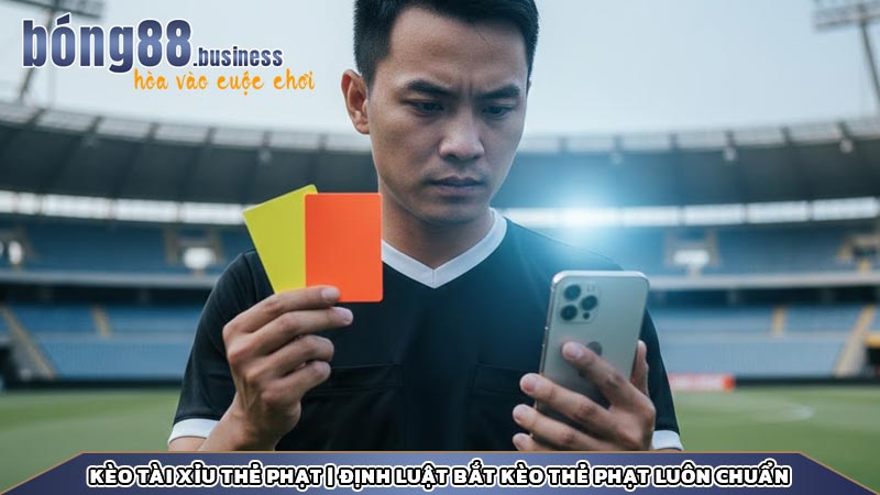 Kèo tài xỉu thẻ phạt | Định luật bắt kèo thẻ phạt luôn chuẩn